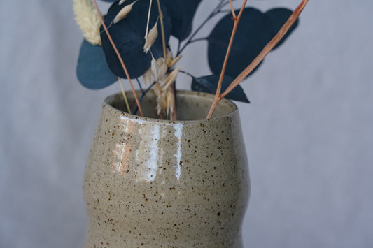 Vase Beige B-Ware