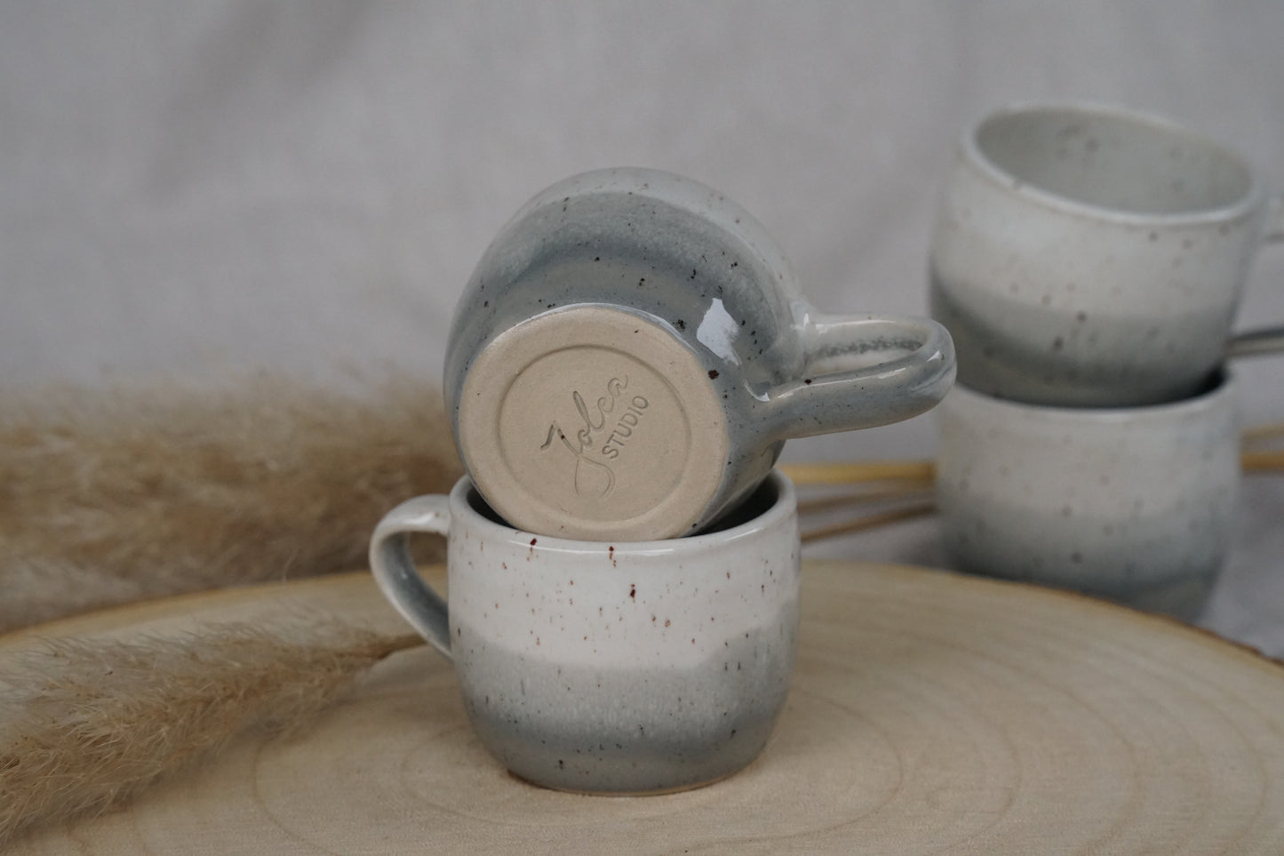 Espressotassen 2er-Set Grau