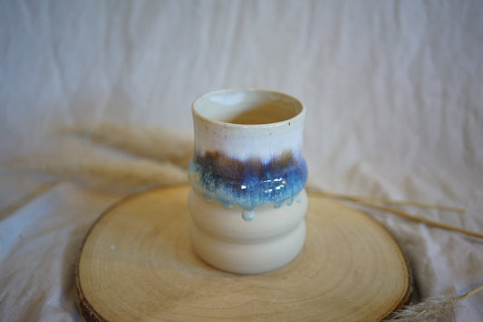 Vase Gletscherblau