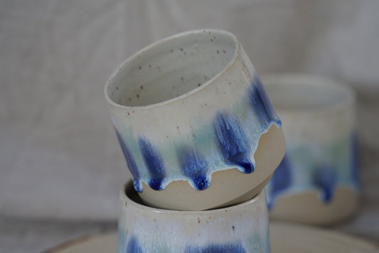 Keramikbecher Wilder Ozean