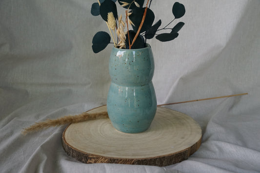 Vase Meerblau