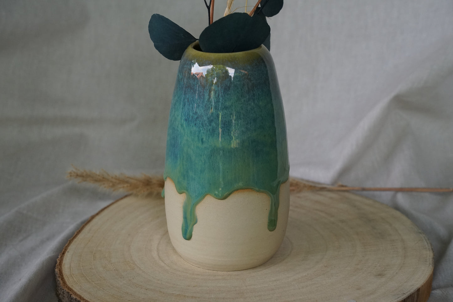 Vase Grün