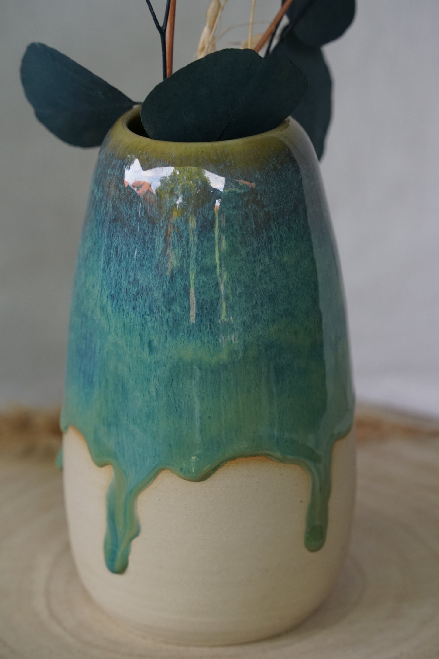 Vase Grün