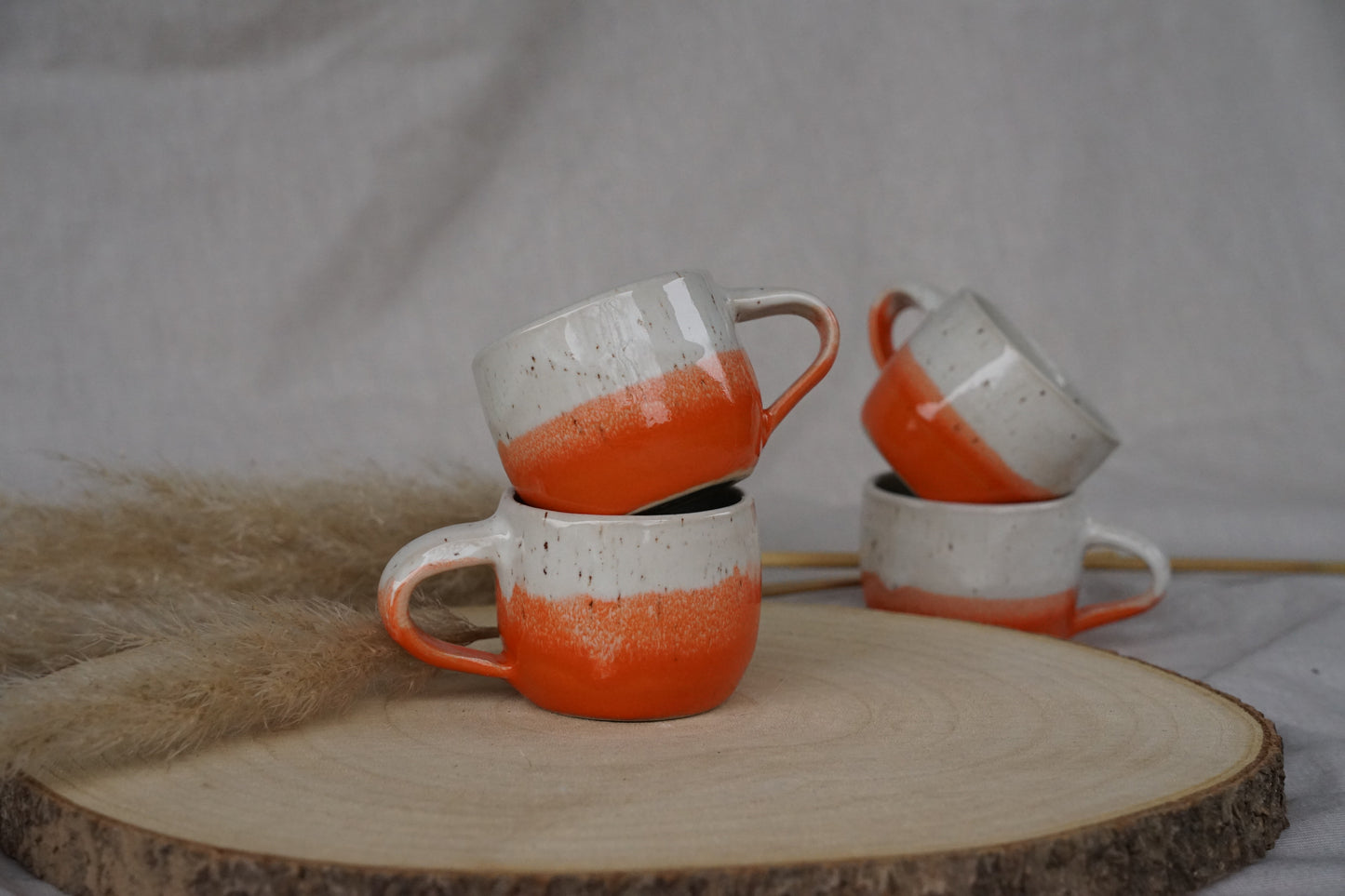 Espressotassen 2er-Set Orange