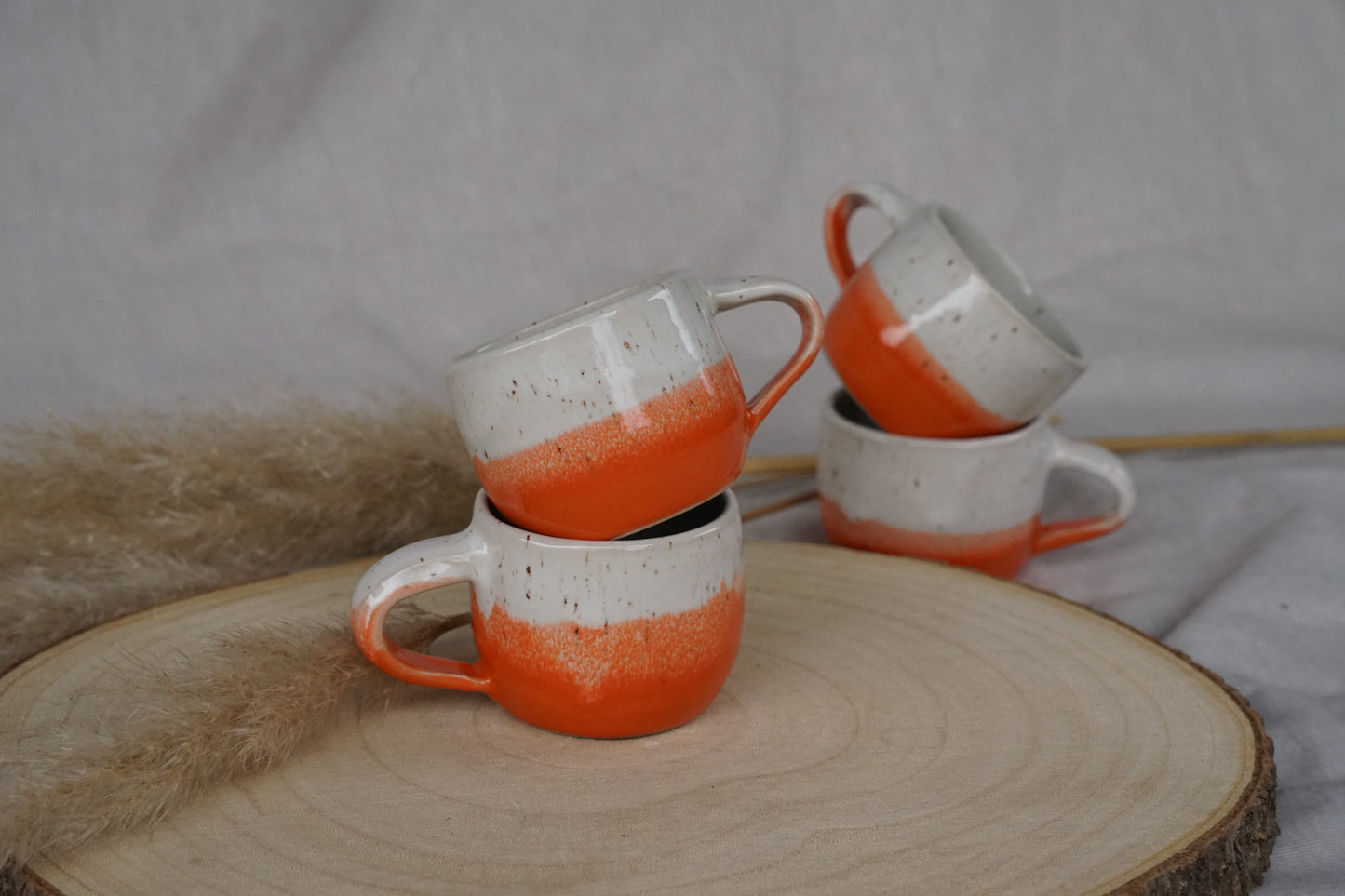 Espressotassen 2er-Set Orange