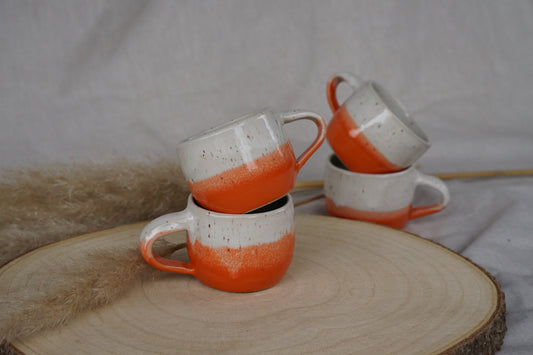 Espressotassen 2er-Set Orange