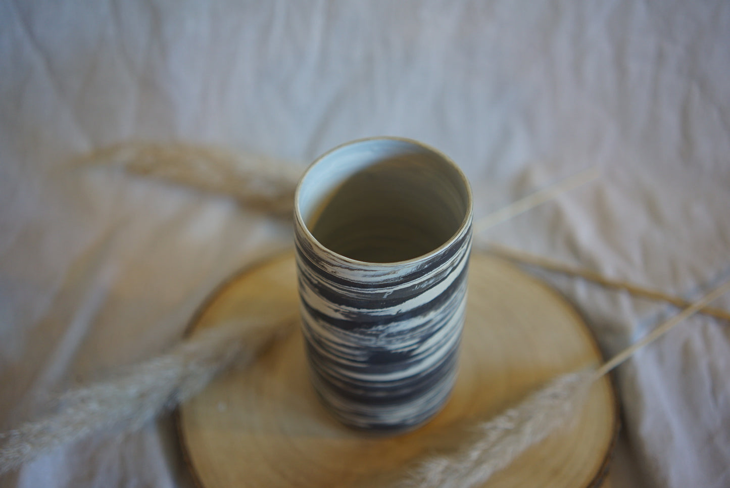 Vase Marmoriert
