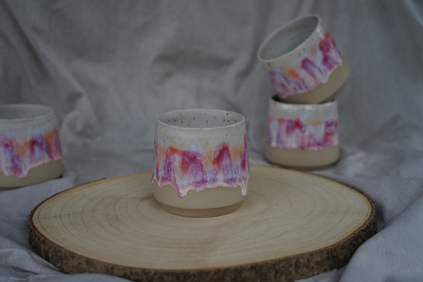 Keramikbecher Feuerball