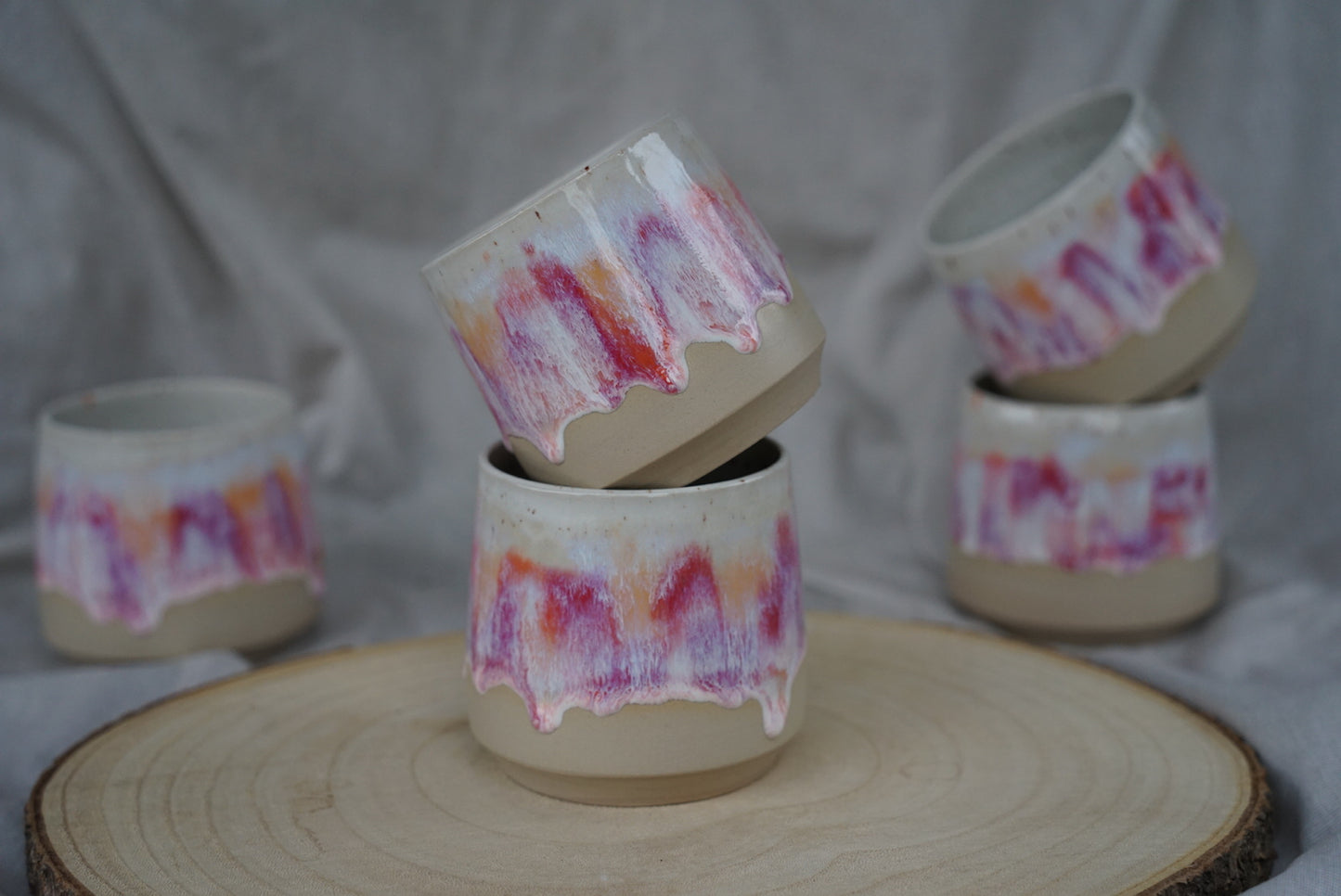 Keramikbecher Feuerball