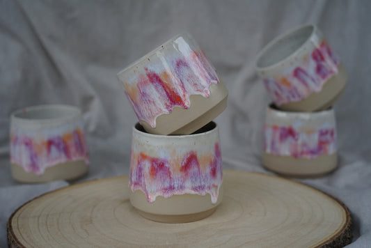 Keramikbecher Feuerball