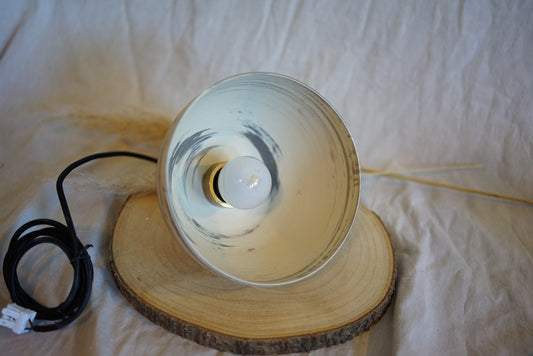 Lampenschirm Marmoriert rundes Design
