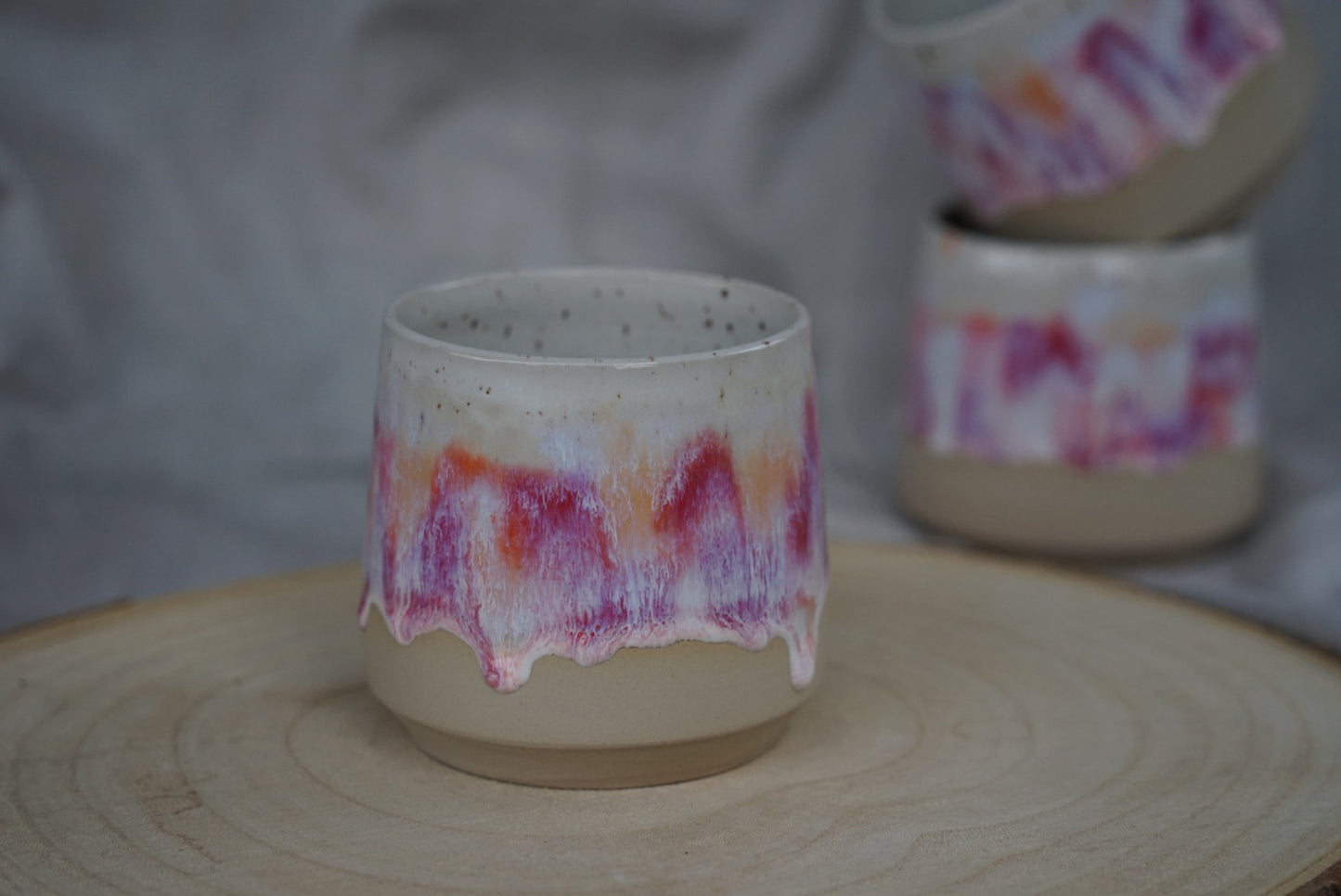 Keramikbecher Feuerball